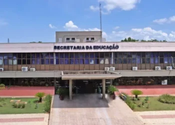 Sede da Secretária da Educação do Tocantins, na Praça dos Girassóis (Foto: Divulgação/Seduc)