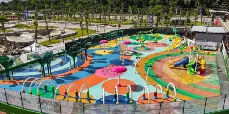 Parque da COP30 inaugura etapa “Esplanada das Fontes” em Belém