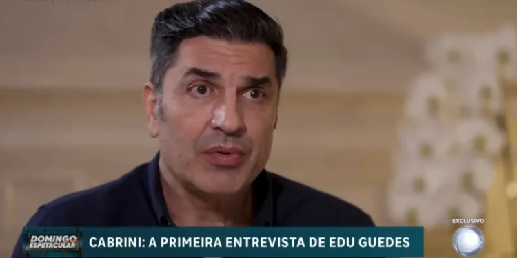 Edu Guedes dá 1ª entrevista pós-cirurgia e fala de conversa dura com filha