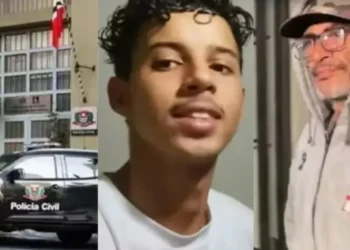 Lucas da Silva Santos passou mal após comer um bolinho de mandioca. • Montagem CNN