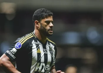 Hulk em Atlético-MG x Atlético Bucaramanga, pela Copa Sul-Americana • Pedro Souza / Atlético