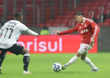 Lance de Inter x Vasco, pelo Brasileirão • Foto: Ricardo Duarte / Internacional