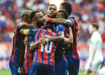 Bahia venceu o Juventude pelo Brasileirão • Reprodução/X/ecbahia - @eusourafao