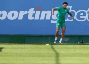 Felipe Anderson segue em recuperação • Cesar Grecco / Palmeiras
