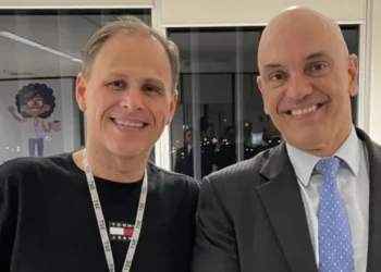 Eduardo Tagliaferro (à esquerda) foi assessor do ministro Alexandre de Moraes • 25/05/2024 - Reprodução/Instagram/edutagliaferro