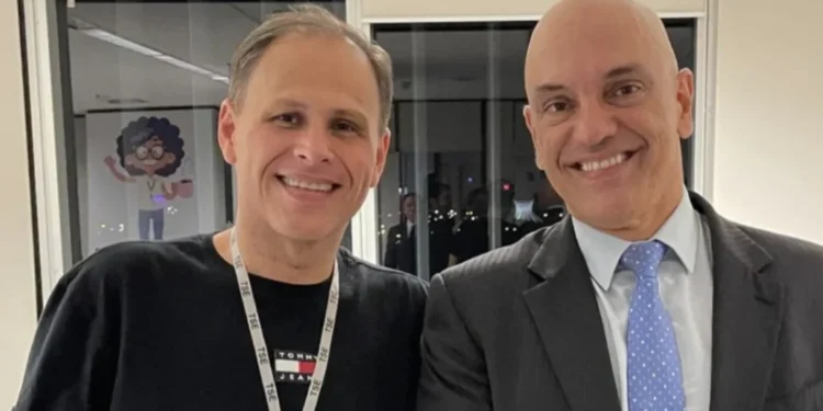 Eduardo Tagliaferro (à esquerda) foi assessor do ministro Alexandre de Moraes  • 25/05/2024 - Reprodução/Instagram/edutagliaferro