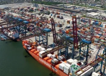 Dentre os dez produtos mais exportados pelo Brasil, sete escaparam de tarifaço • Divulgação/Porto de Santos