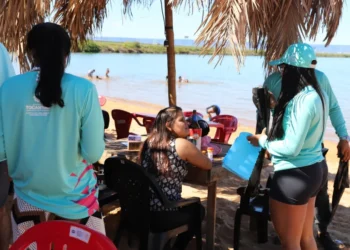 Governo do Tocantins, por meio da Semarh, promove o Programa Praia Consciente em diversos municípios do estado