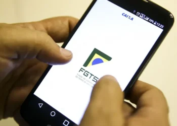 Aplicativo Caixa Econômica Federal- FGTS. • Marcelo Camargo/Agência Brasil