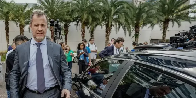 Paulo Cunha Bueno, advogado do ex-presidente Jair Bolsonaro (PL) • Rafa Neddemeyer/Agência Brasil