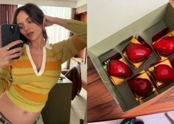 Rafa Kalimann diz estar comendo "morangos do amor em excesso" durante a gravidez • Instagram/ Rafa Kalimann