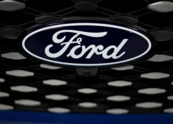 Logo da Ford • em Liverpool, Reino Unido1/12/2022 REUTERS/Phil Noble/Arquivo