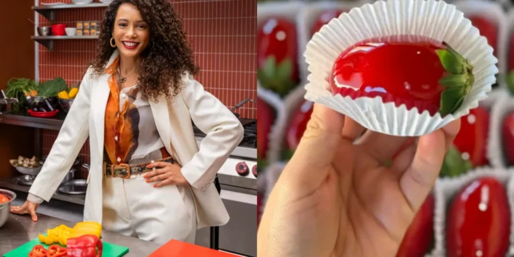 Taís Araújo se recusa a provar morango do amor em camarim: “Perturbação”