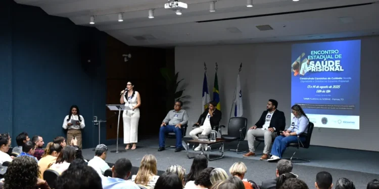 Governo do Tocantins realiza I Encontro Estadual de Saúde Prisional