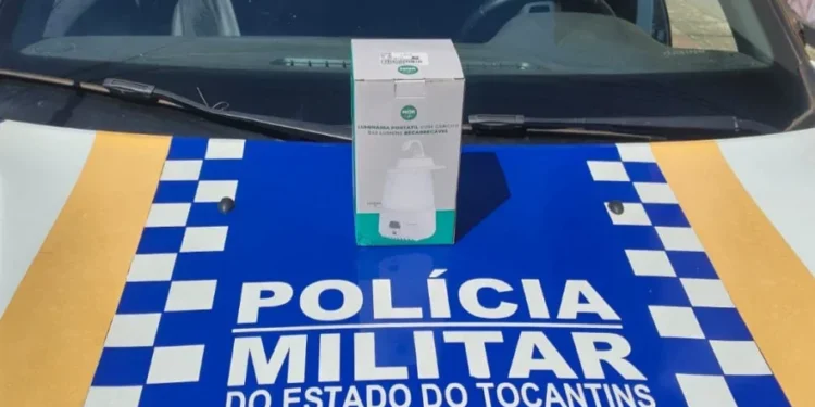 Polícia Militar conduz homem por furto e recupera objeto em Araguaína