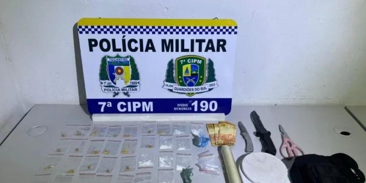 Todo o material foi apreendido