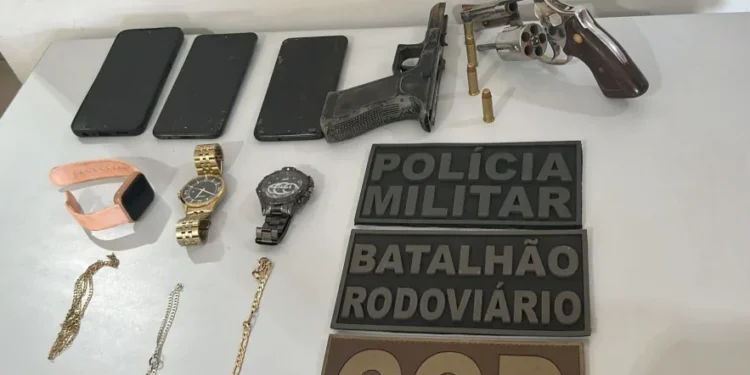 Material apreendido. - Foto: Ascom PMTO