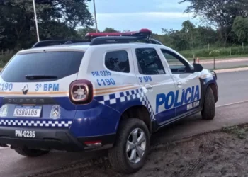 PM agiu rápido e localizou o suspeito, que já havia sido por furto na última semana - Foto: Ascom 3ºBPM