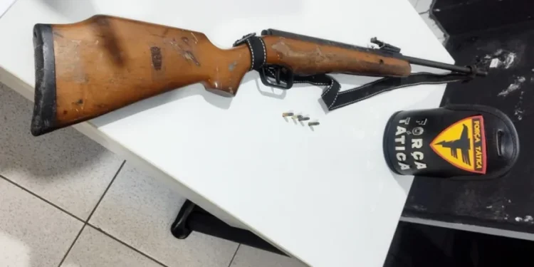 Polícia Militar prende homem por posse ilegal de arma de fogo em Brejinho de Nazaré
