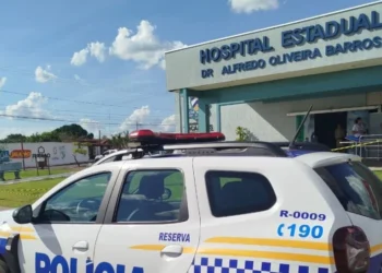 Homem foi preso após ser contido por populares e necessitar de atendimento médico - Foto: Polícia Militar do Tocantins