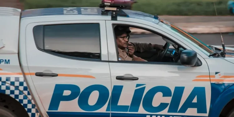 O suspeito foi atuado em flagrante - Foto: Ascom 5º BPM