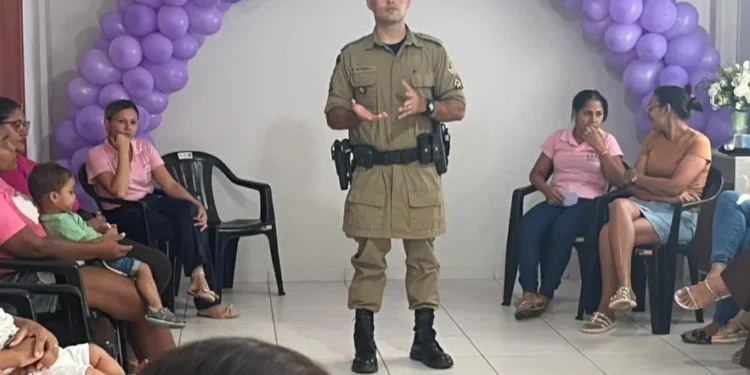 A palestra foi ministrada pelo soldado Danil Rigoli - Foto: Ascom 3º BPM