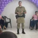 A palestra foi ministrada pelo soldado Danil Rigoli - Foto: Ascom 3º BPM