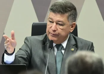 O presidente da CPMI do INSS, Carlos Viana (Podemos-MG)  • Geraldo Magela/Agência Senado