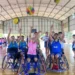 Alunos da unidade praticaram basquete em cadeira de rodas, atletismo adaptado, golbol e bocha adaptada – Foto Tariante Pompeu