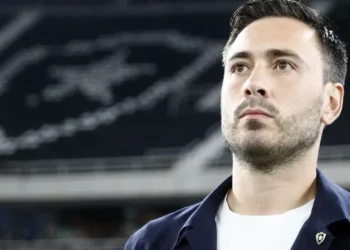 Davide Ancelotti durante Botafogo x Palmeiras pelo Brasileirão  • Vítor Silva/Botafogo