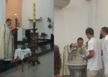 Família aponta intolerância religiosa de padre durante batismo  • Reprodução/Arquivo pessoal