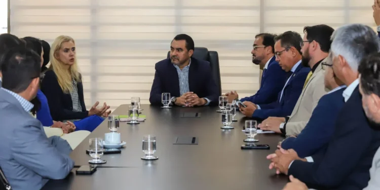 Reunião marca o primeiro encontro oficial da representante do bloco europeu com o Governo do Tocantins-Foto-Esequias Araújo GovTO