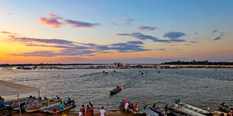 Temporada de Praia 2025 movimentou quase R$ 1 bilhão e atingiu alto índice de satisfação: 94,5% dos visitantes afirmaram que pretendem retornar às praias do Tocantins nos próximos anos (Loise Maria/Governo do Tocantins)
