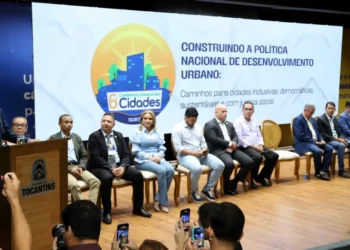 Secretário da Secihd, Ubiratan Carvalho, ressalta a importância da conferência como espaço democrático para a construção de soluções aos desafios urbanos; Foto: Ademir dos Anjos/Governo do Tocantins