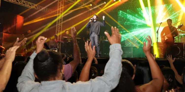 Show do padre Fábio de Melo fez parte da programação do festejo deste ano e contou com apoio do Governo do Tocantins