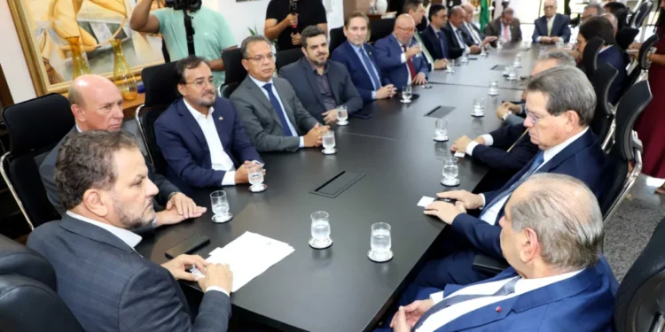 Governo do Tocantins apresenta as potencialidades do estado ao presidente da Confederação Nacional do Comércio e a dirigentes de federações de 19 estados