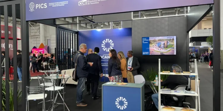 Tocantins é o único estado, além de SC, com estande na Startup Summit 2025 - Foto: Adenauer Cunha/Governo do Tocantins