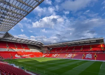 Estádio Anfield, casa do Liverpool • Foto: Reprodução/Liverpool