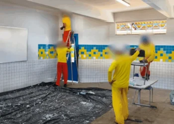 Atividade contou com a participação de seis custodiados capacitados para a execução do serviço prestado - Crédito: Divulgação Seciju/Governo do Tocantins