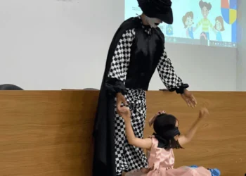 Capacitação também trabalhou o tema de forma lúdica - Crédito: Divulgação Seciju/Governo do Tocantins