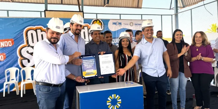 Esta é a 12ª ordem de serviço assinada pelo projeto Obra Toda Semana - Foto: Seduc/Governo do Tocantins