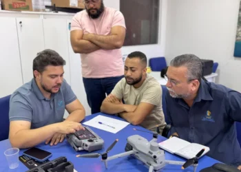 Novo equipamento e capacitação da equipe representam um salto importante na atuação da Companhia para facilitar demarcação de áreas e aumentar a eficiência dos projetos. - Foto: Adrielly Cavalini/Governo do Tocantins