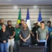 Força-tarefa de servidores do Itertins que estão trabalhando na regularização fundiária do município de Combinado. - Uendel Souza/Governo do Tocantins.