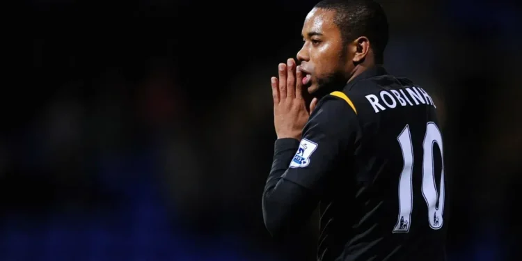 Robinho foi preso em 2024 • Laurence Griffiths/Getty Images