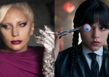 Lady Gaga fará uma participação na série "Wandinha" • Reprodução/FX/Netflix