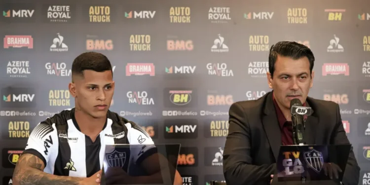 Mailton no Atlético-MG • Bruno Cantini/ Agência/ Galo Atlético