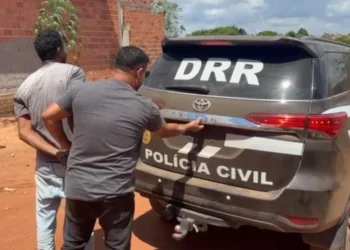 O indiciado tinha um mandado de prisão por outro homicídio. Foto: Divulgação PCTO
