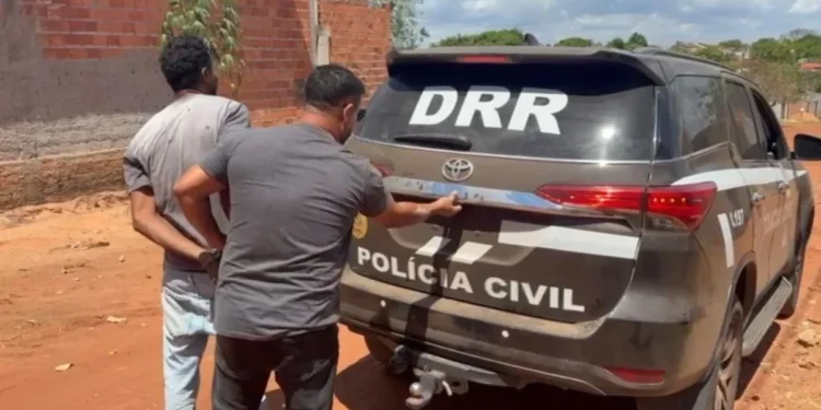 O indiciado tinha um mandado de prisão por outro homicídio. Foto: Divulgação PCTO