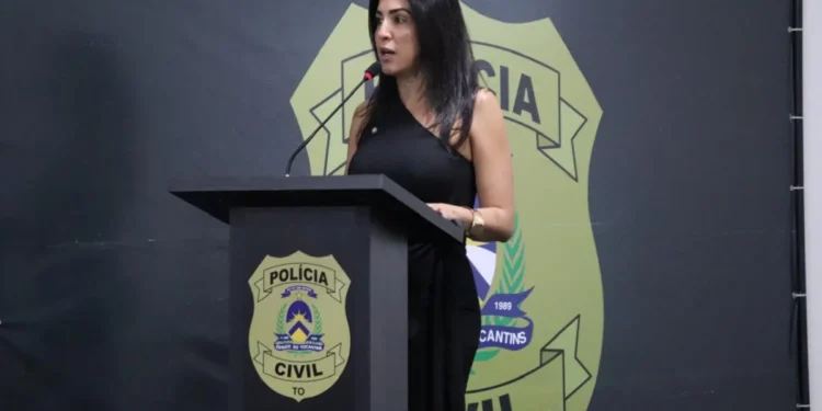 Palestra de abertura foi feita pela dra Beatriz Marques de Jesus Figueiredo Crédito: João Guilherme Lobasz/Governo do Tocantins