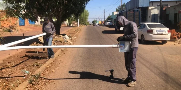 Serão instalados 56 novos postes ao longo da avenida do Jardim Aureny III – Foto Divulgação